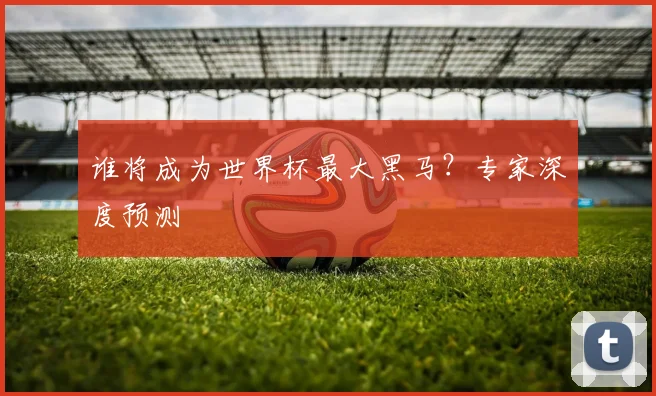 谁将成为世界杯最大黑马?专家深度预测